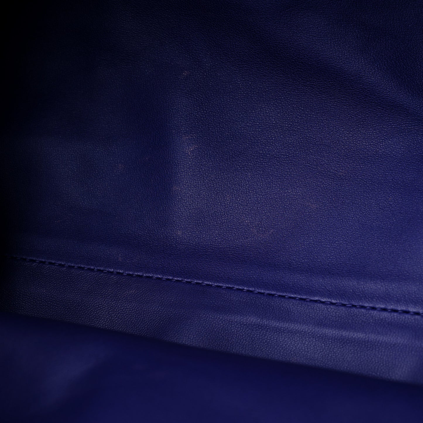 Metallic Crinkled Lambskin The Pouch Viola