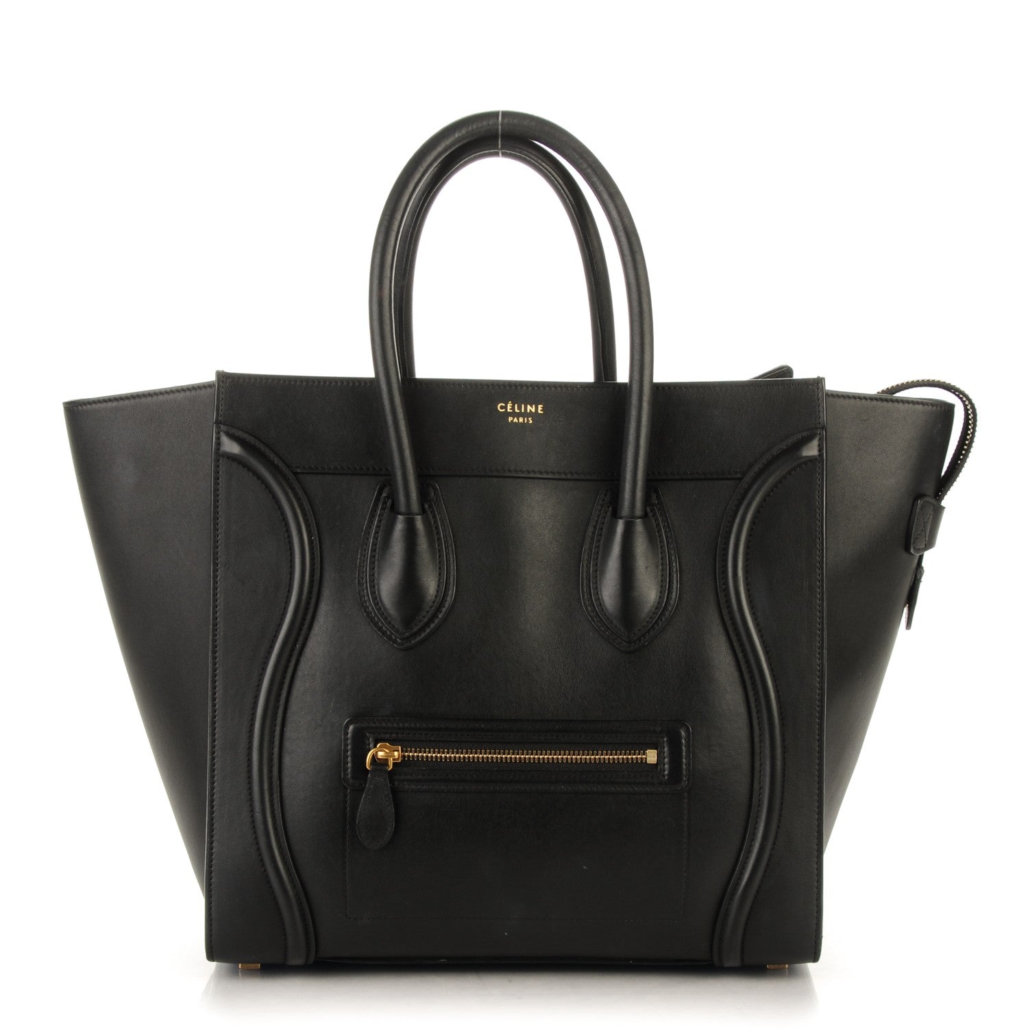 Celine Smooth Calfskin Mini Luggage Black 1 of 9