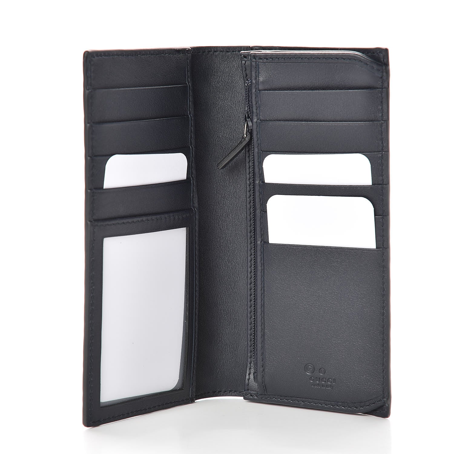 Gucci Microguccissima Bi-Fold Organizer Wallet Blue 5 of 8