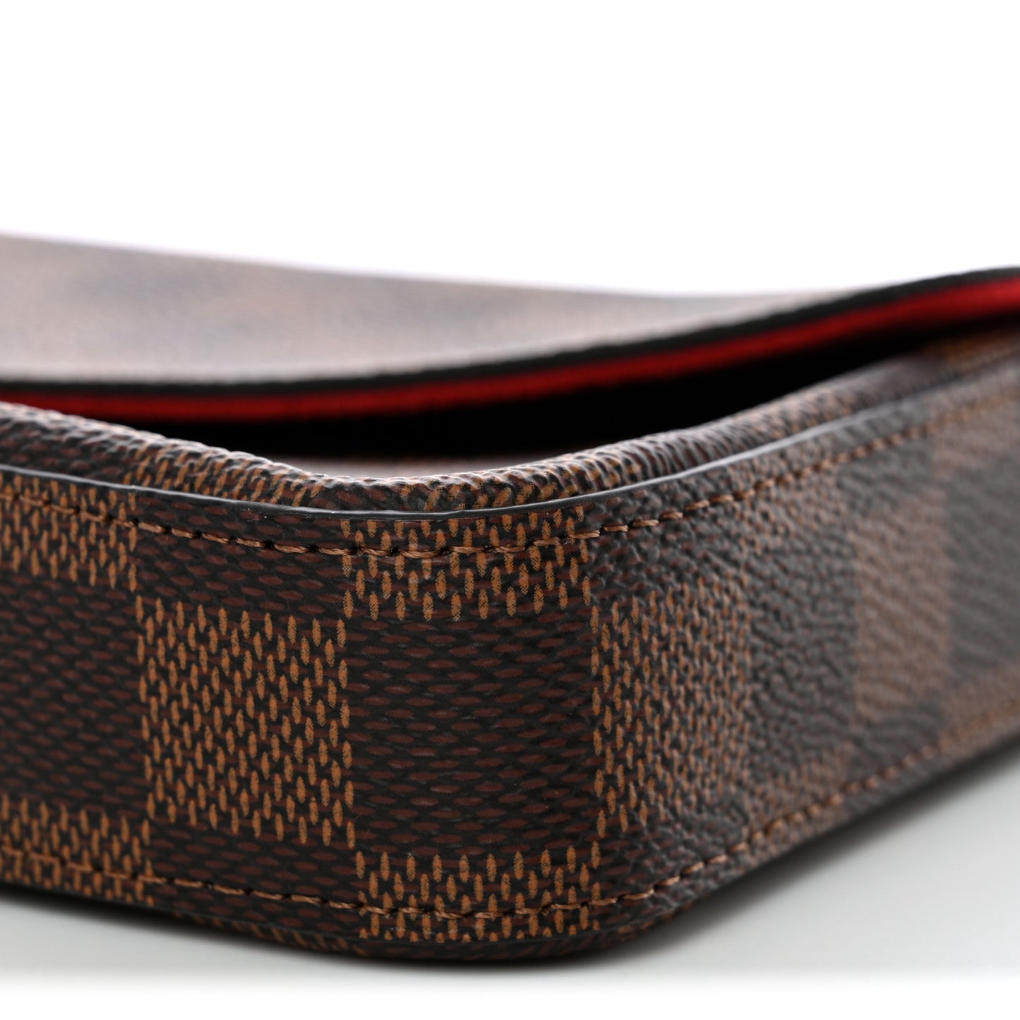 Damier Ebene Pochette Felicie Chain Wallet