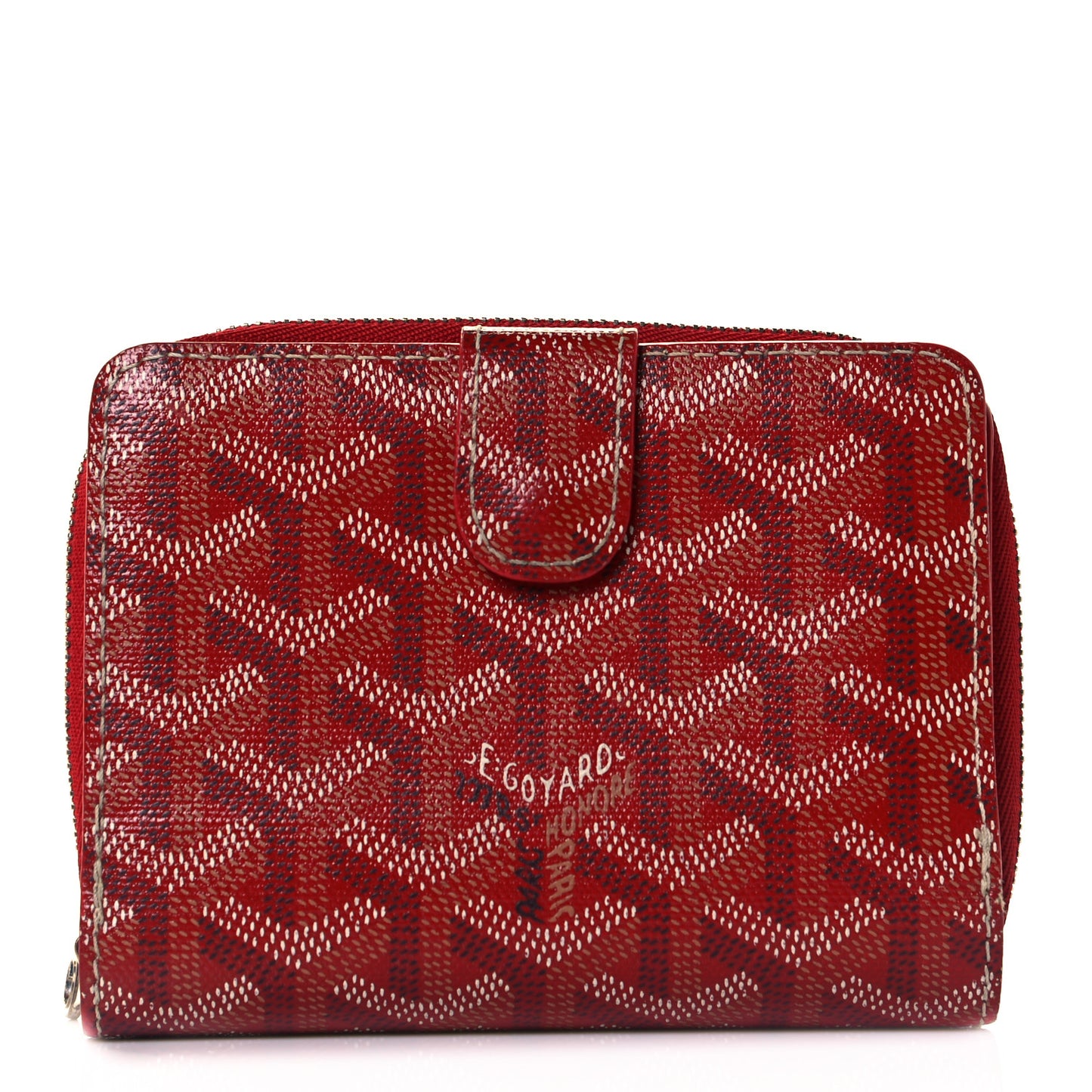 Goyardine Tuileries Wallet Red