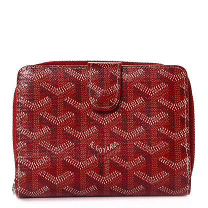 Goyard Goyardine Tuileries Wallet Red 1 of 11