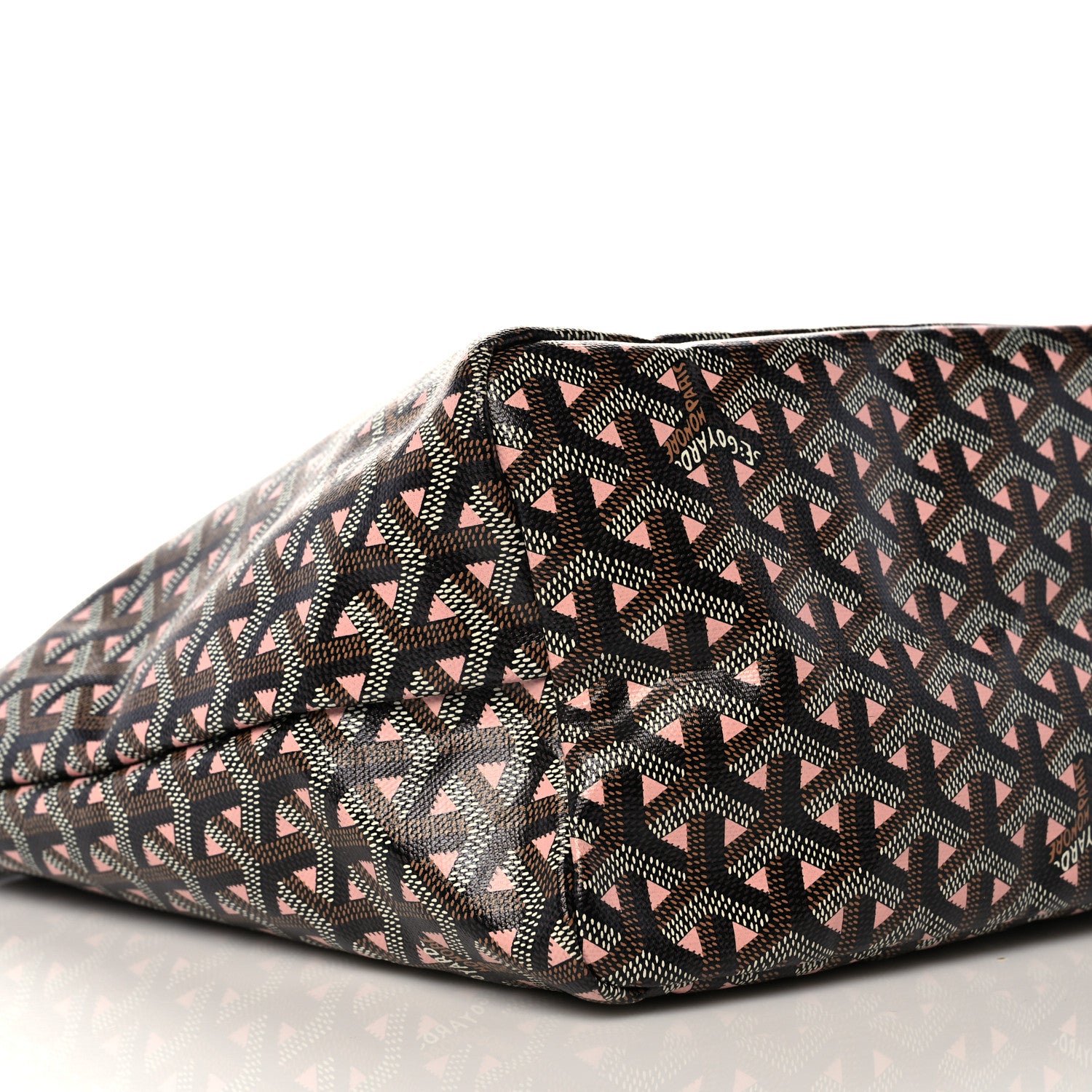 Goyard Goyardine Saint Louis Claire Voie PM Black Pink 10 of 11