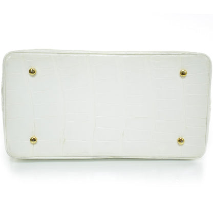 Judith Leiber Alligator Frame Bag White 5 of 11