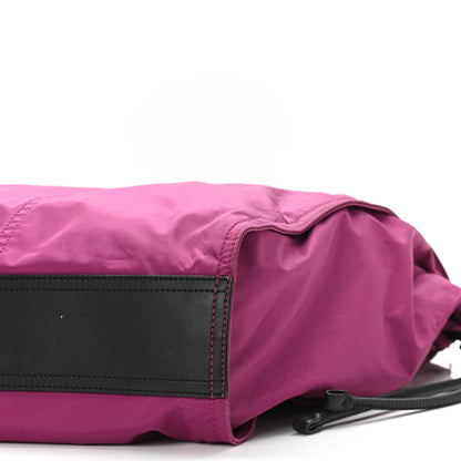 Burberry Nylon Small Buckleigh Packable Tote Purple 9 of 14