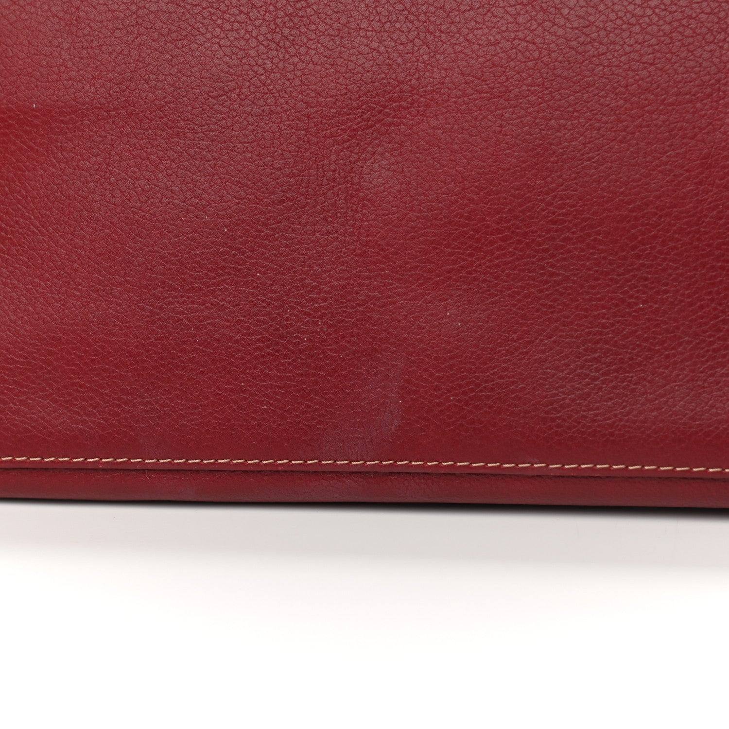 Chanel Calfskin CC Shoulder Bag Red 11 of 13