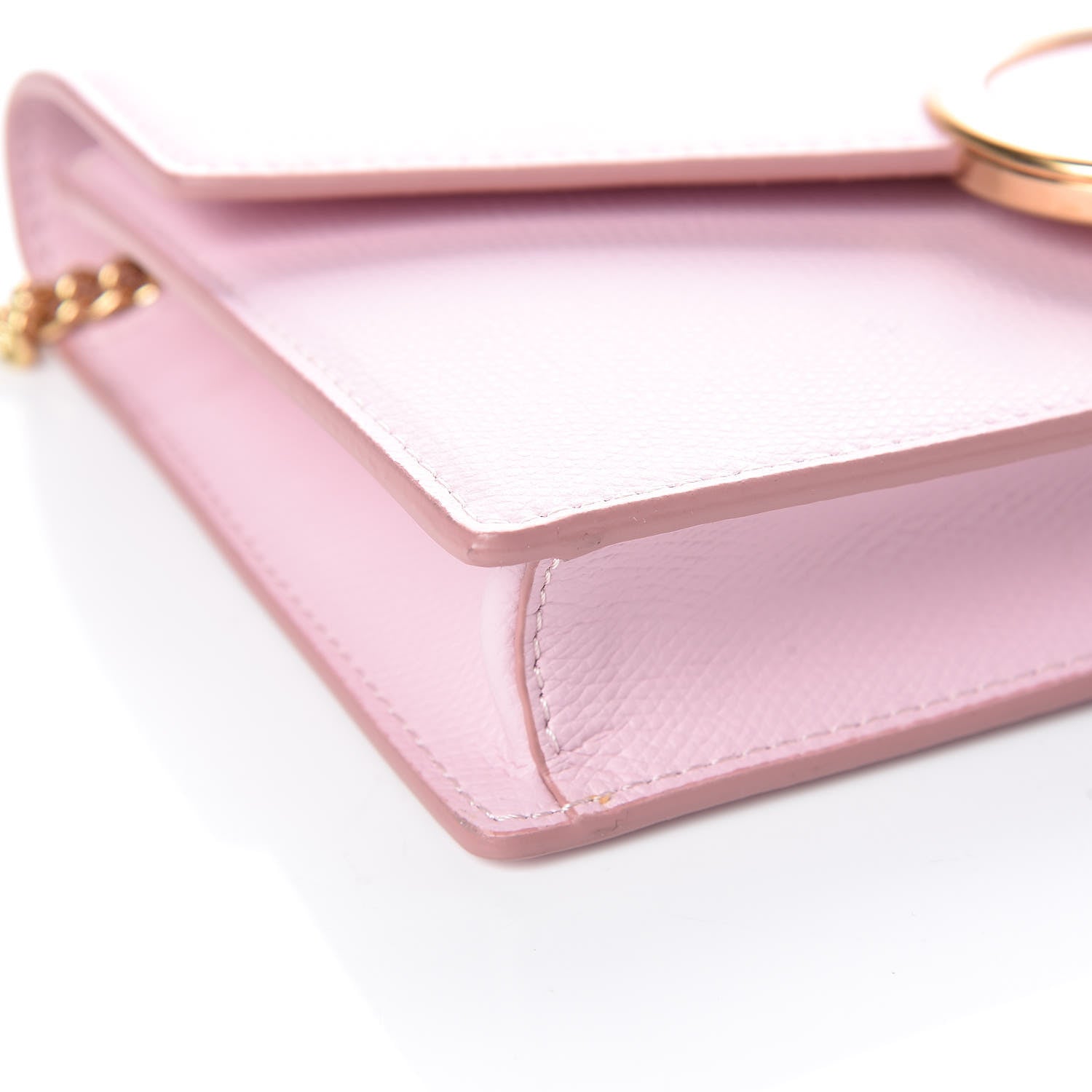 Fendi Vitello Cruise F is Fendi Medium Envelope Wallet on Chain Peonia 5 of 9