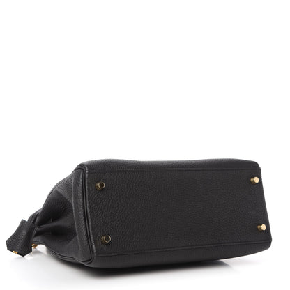 Hermes Togo Kelly Retourne 28 Black 4 of 10