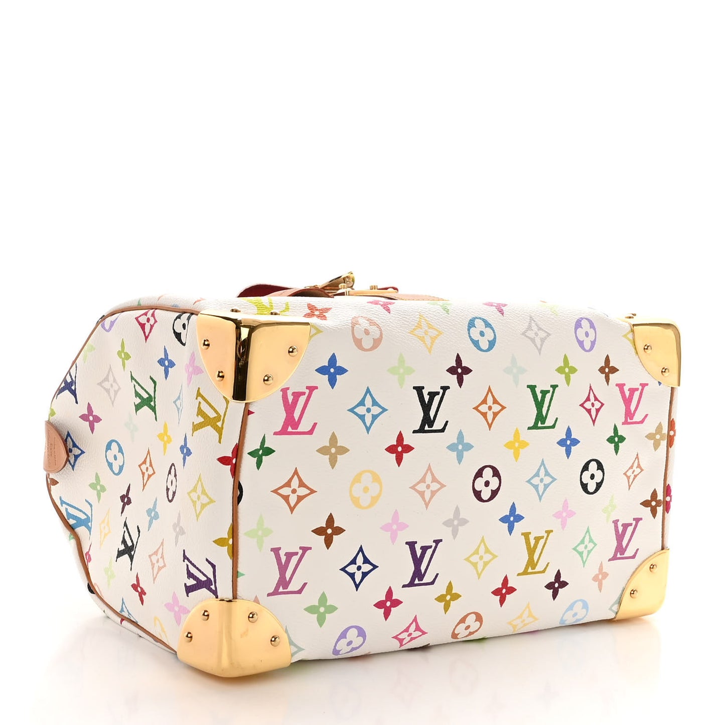 Monogram Multicolor Speedy 30 White