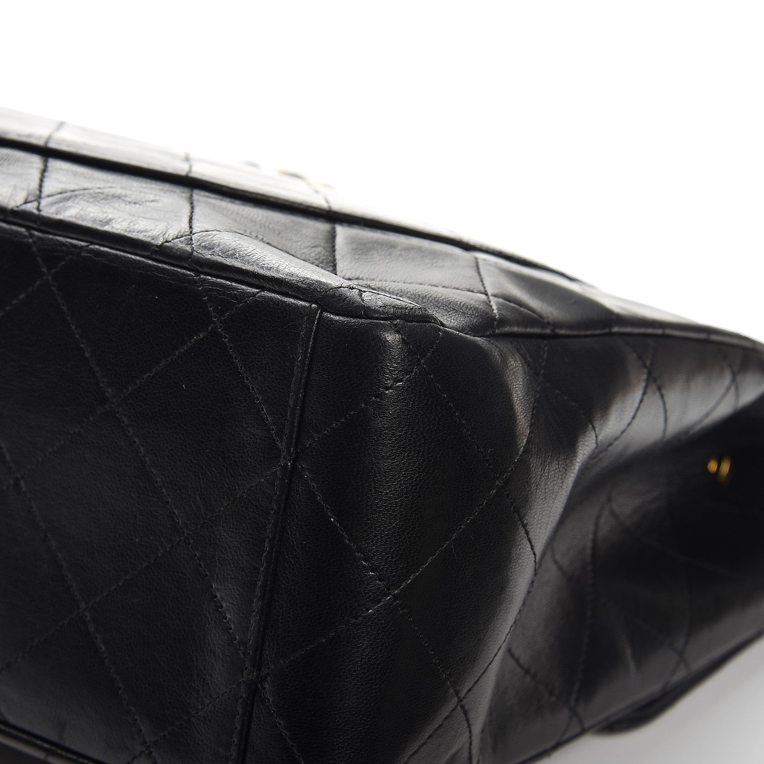 Chanel Lambskin XL Jumbo Flap Black 14 of 18