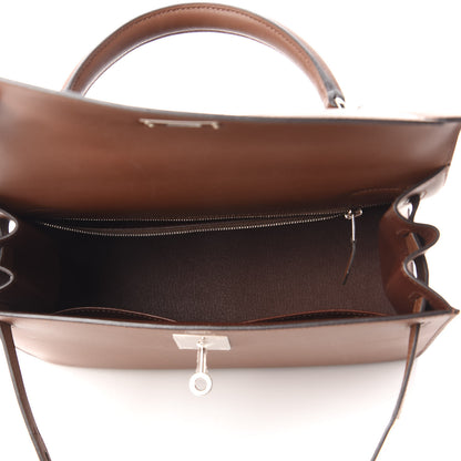 Hermes Sombrero Kelly Sellier 28 Brulee 5 of 13