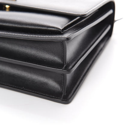 Saint Laurent Calfskin Medium Monogram Sunset Black 8 of 8