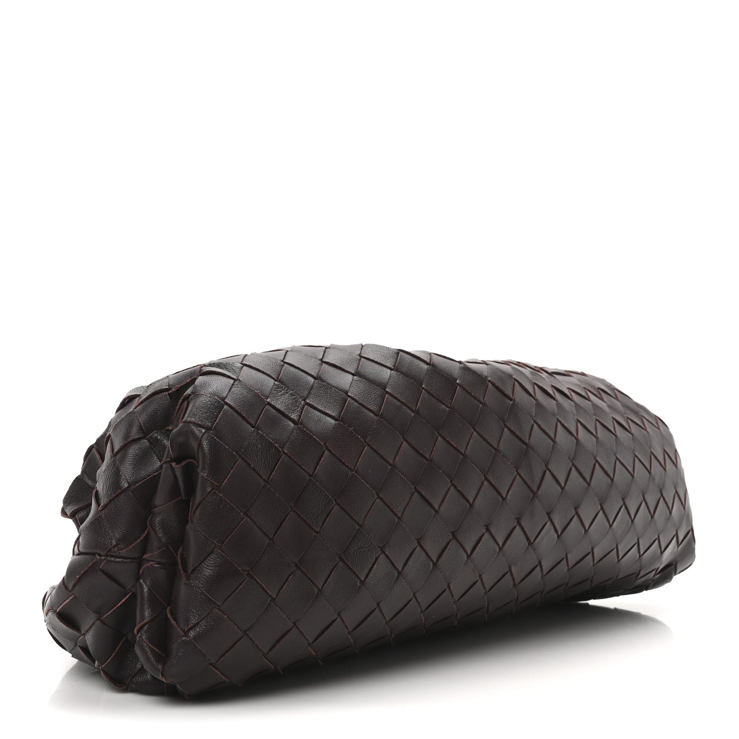 Nappa Maxi Intrecciato The Pouch Oversized Clutch Grape