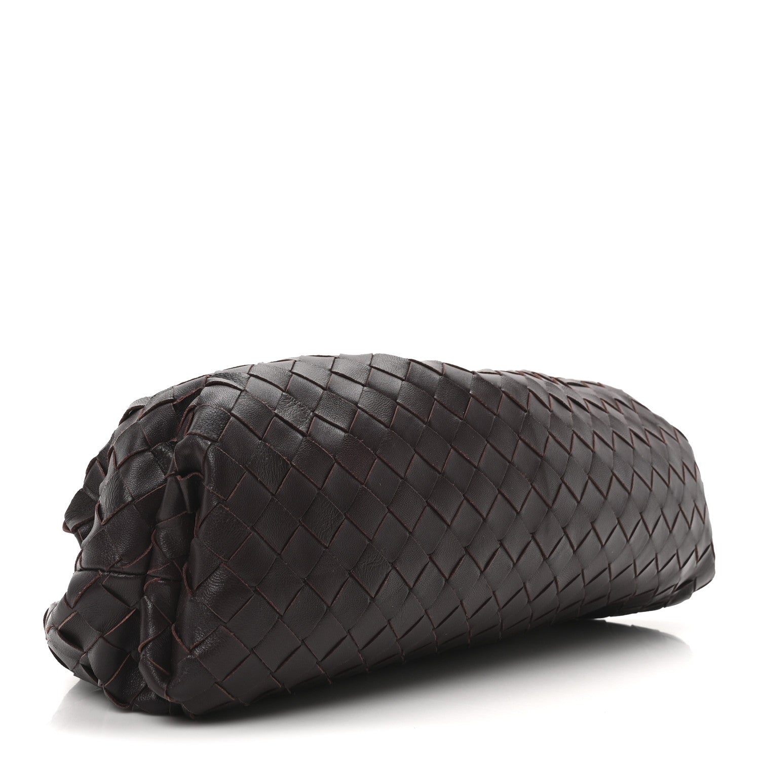 Bottega Veneta Nappa Maxi Intrecciato The Pouch Oversized Clutch Grape 4 of 10