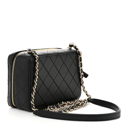 Chanel Lambskin Quilted Coco Click Bag Black 3 of 11