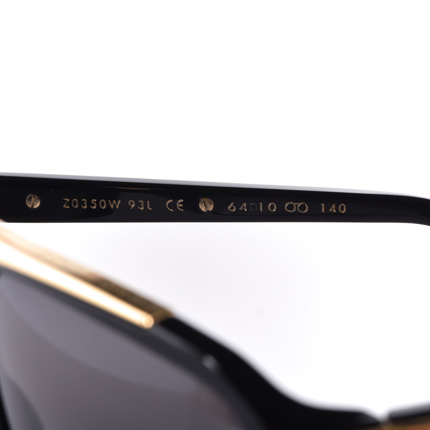 Louis Vuitton Evidence Sunglasses Z0350W Black 5 of 8