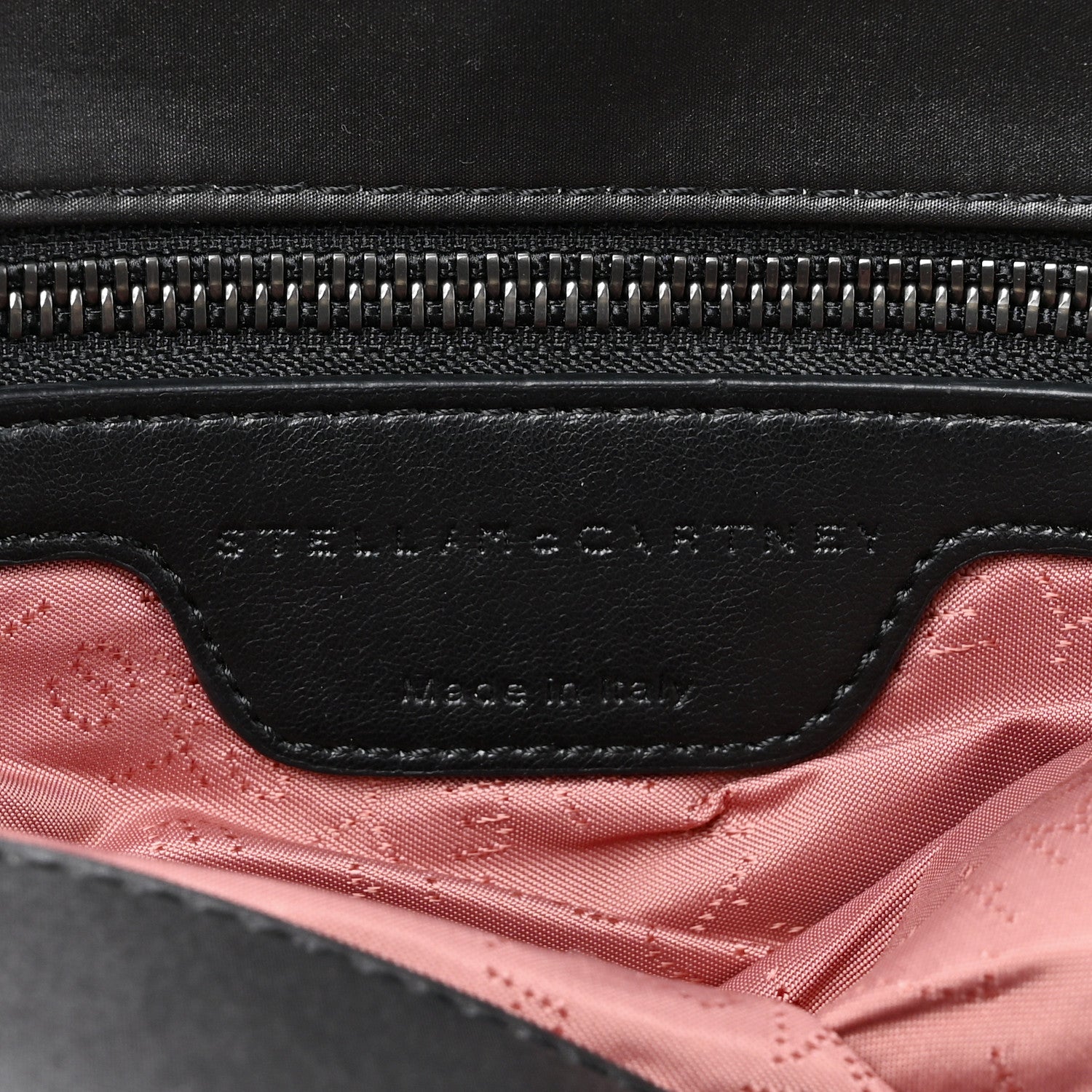Stella McCartney Nylon Quilted Small Falabella Tote Black 6 of 9