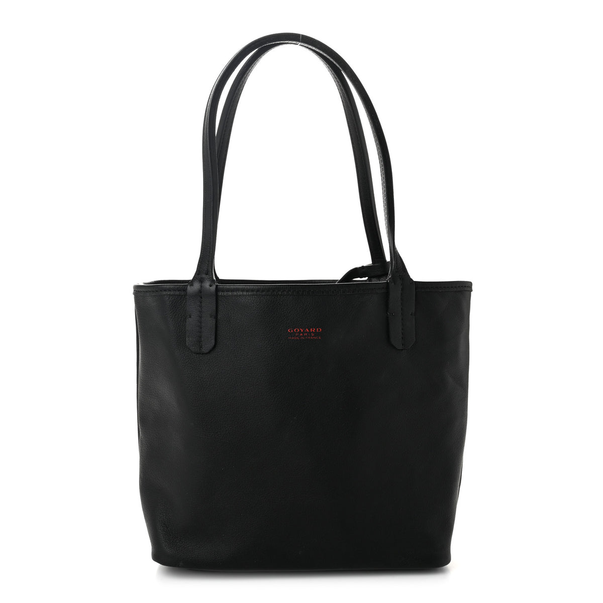 Goyardine Banniere Reversible Mini Anjou Black