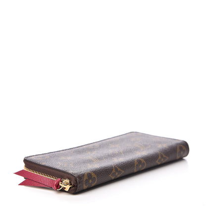Louis Vuitton Monogram Clemence Wallet Fuchsia 4 of 8