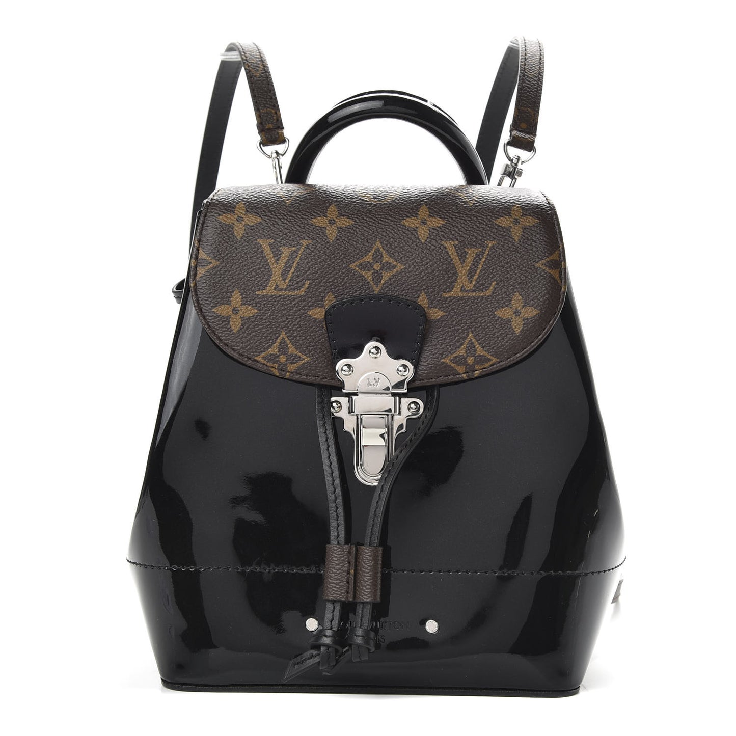 Patent Monogram Hot Springs Backpack Black