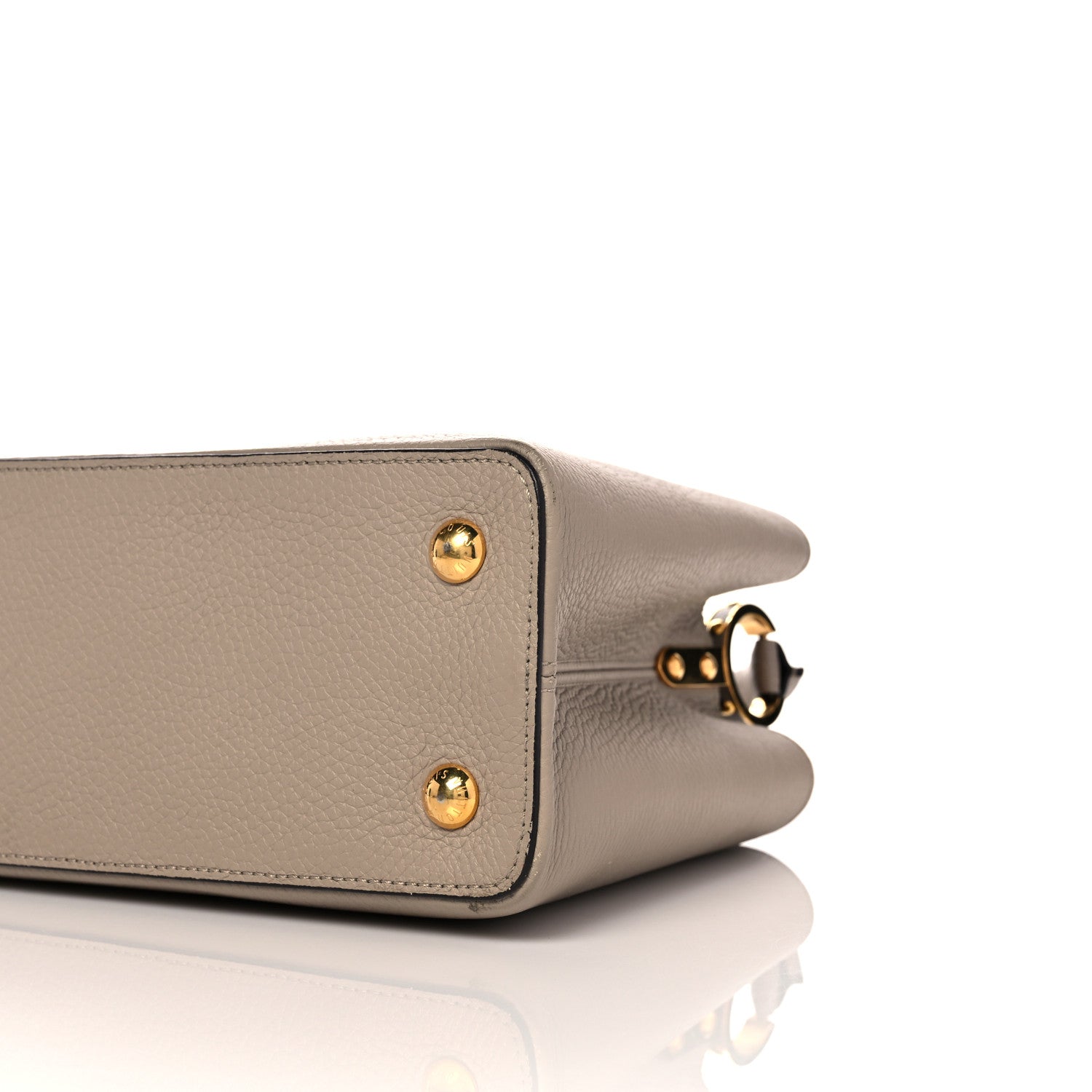 Louis Vuitton Taurillon Capucines PM Galet 9 of 14