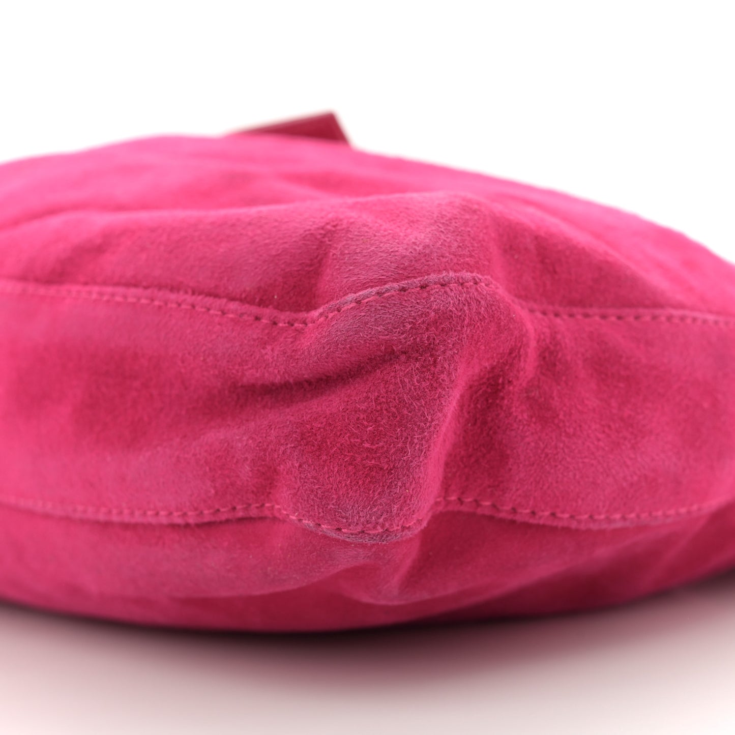 Suede Shoulder Bag Fuchsia