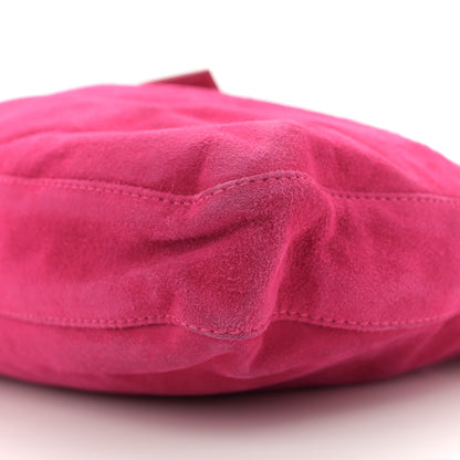 Fendi Suede Shoulder Bag Fuchsia 11 of 12