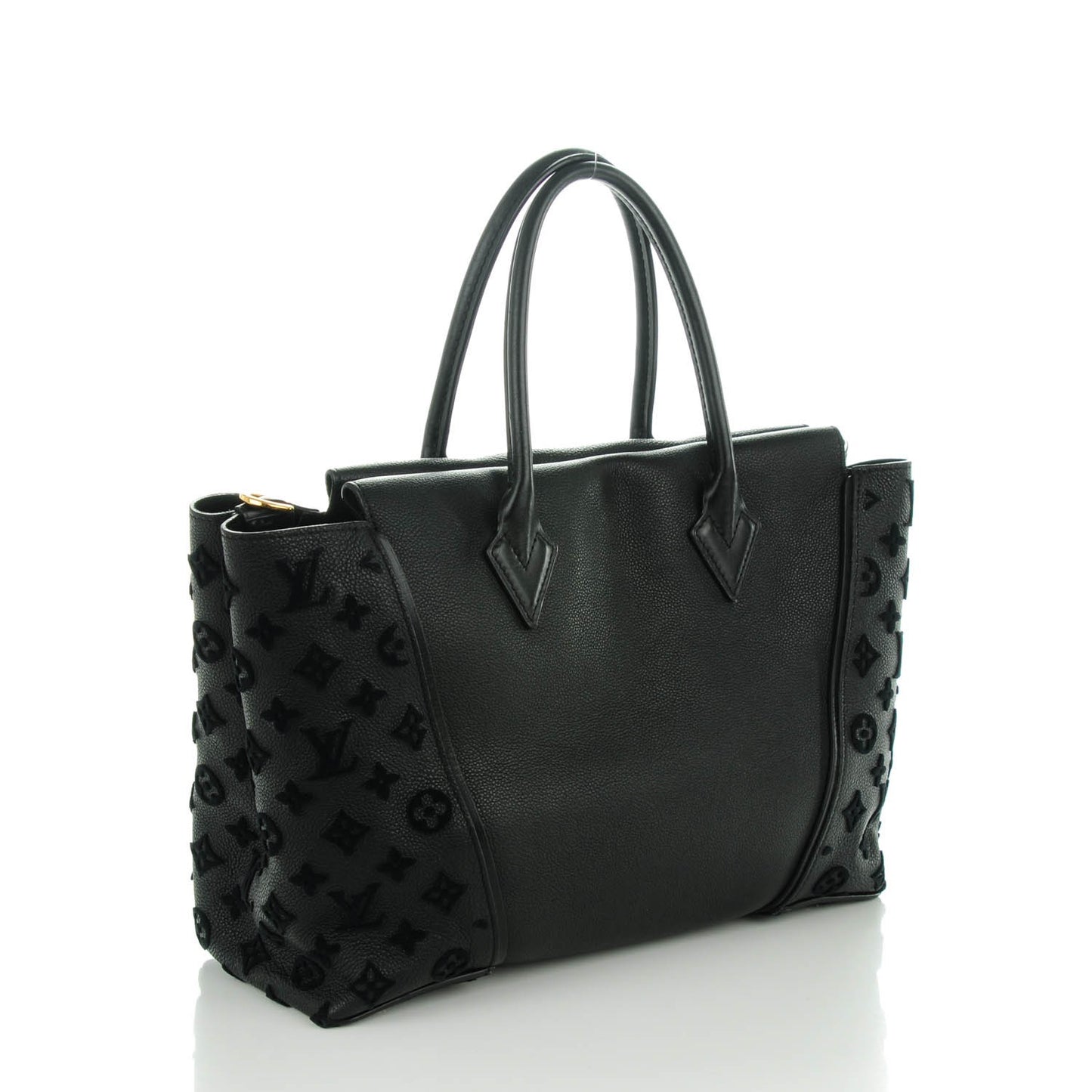 Veau Cachemire Tote W PM Black