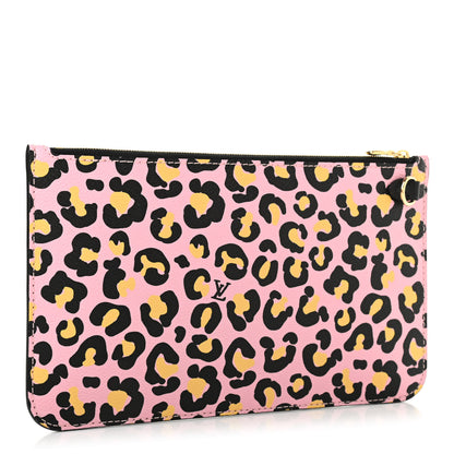 Louis Vuitton Monogram Giant Wild At Heart Neverfull MM Pochette Black 3 of 6