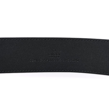 Gucci Moon Calfskin Torchon Double G 40mm Belt 95 38 Black 3 of 7