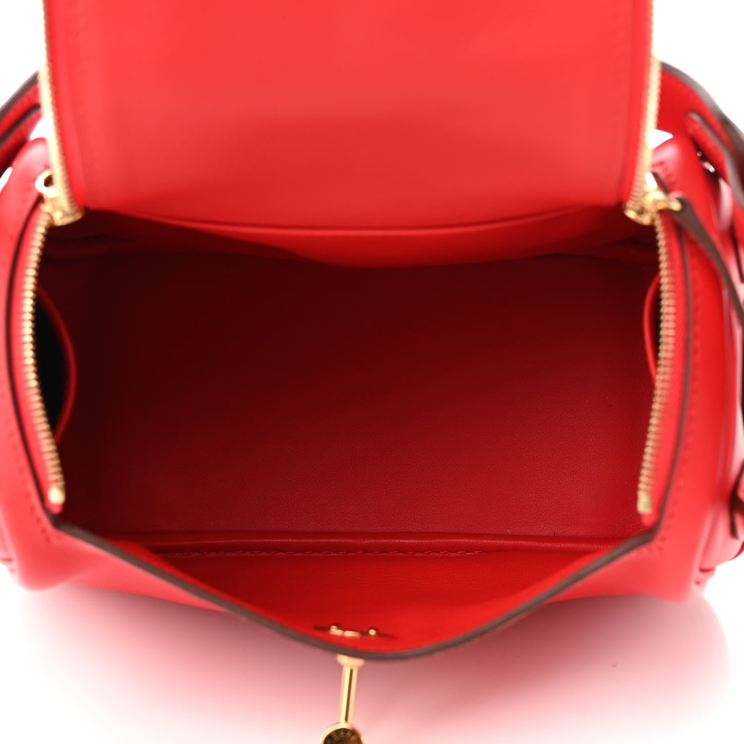 Hermes Swift Mini Lindy 20 Rouge De Coeur 5 of 10