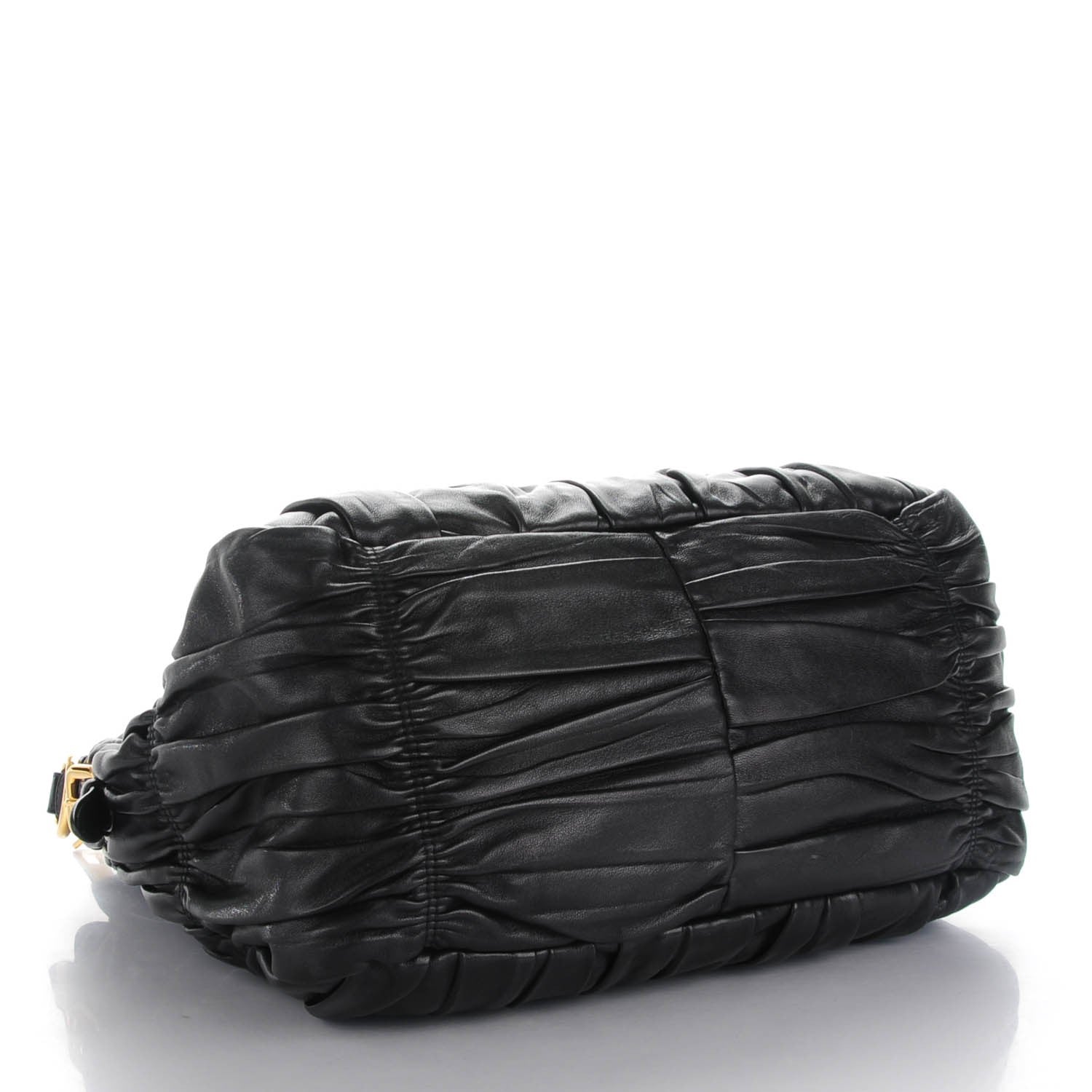 Prada Nappa Gaufre Tote Nero Black 4 of 8