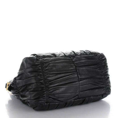 Prada Nappa Gaufre Tote Nero Black 4 of 8