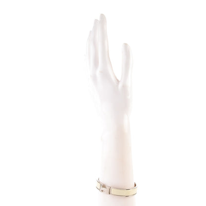 Hermes Enamel Narrow Clic Clac H Bracelet GM Craie 2 of 4