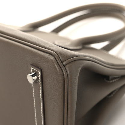 Hermes Evercolor Shoulder Birkin Light 29 Etoupe 12 of 13