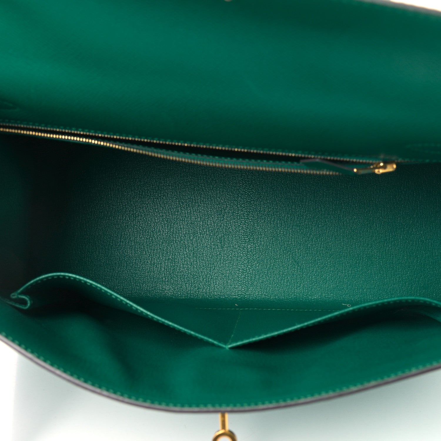 Hermes Epsom Kelly Sellier 32 Malachite 5 of 12