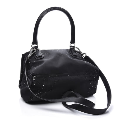 Givenchy Nylon Stencil Small Pandora Black White 2 of 10
