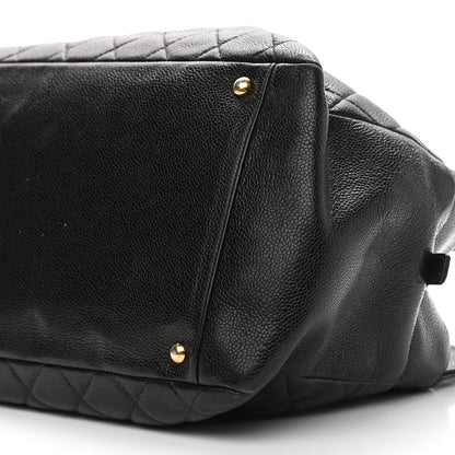 Chanel Caviar Quilted Grand Timeless Tote GTT Black 11 of 13