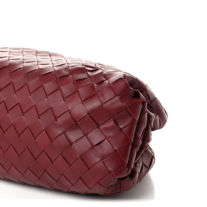 Bottega Veneta Nappa Maxi Intrecciato The Pouch Oversized Clutch Bordeaux 10 of 10