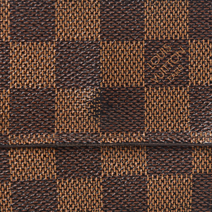 Louis Vuitton Damier Ebene Elise Wallet 13 of 14