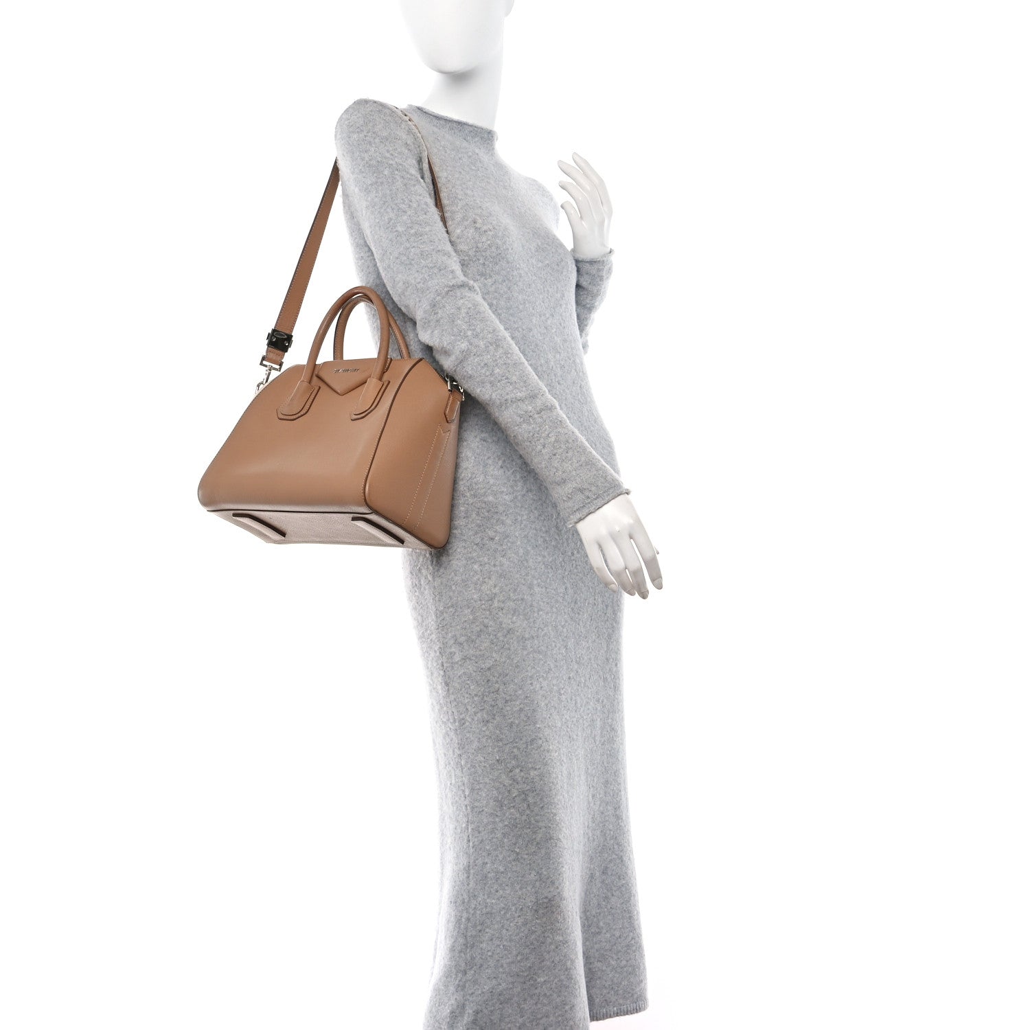 Givenchy Sugar Goatskin Small Antigona Beige 2 of 14