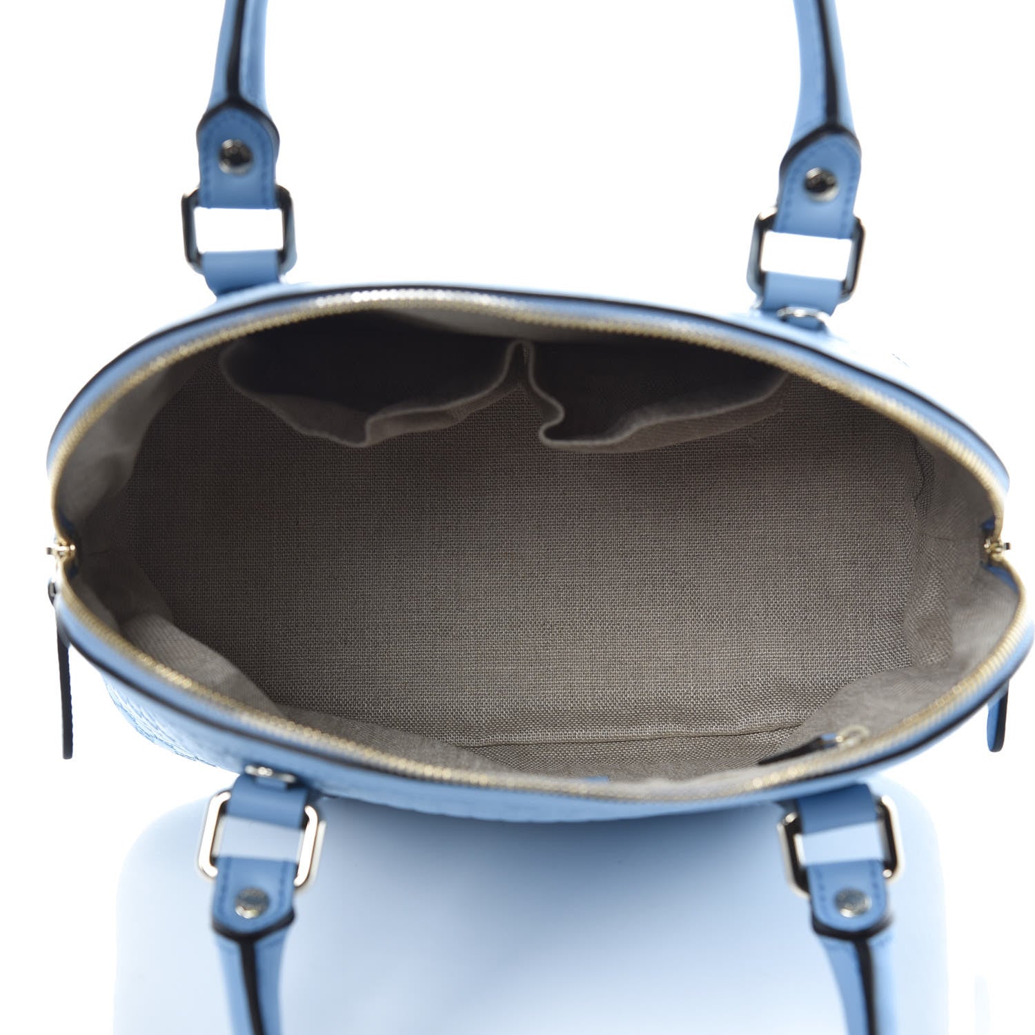 Gucci Microguccissima Medium Dome Bag Mineral Blue 6 of 9