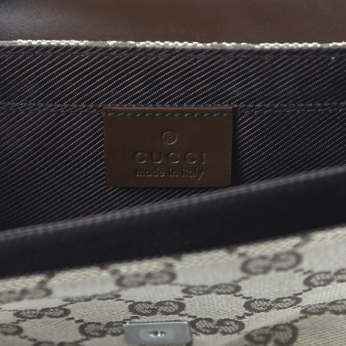 Monogram Pochette Flap Brown