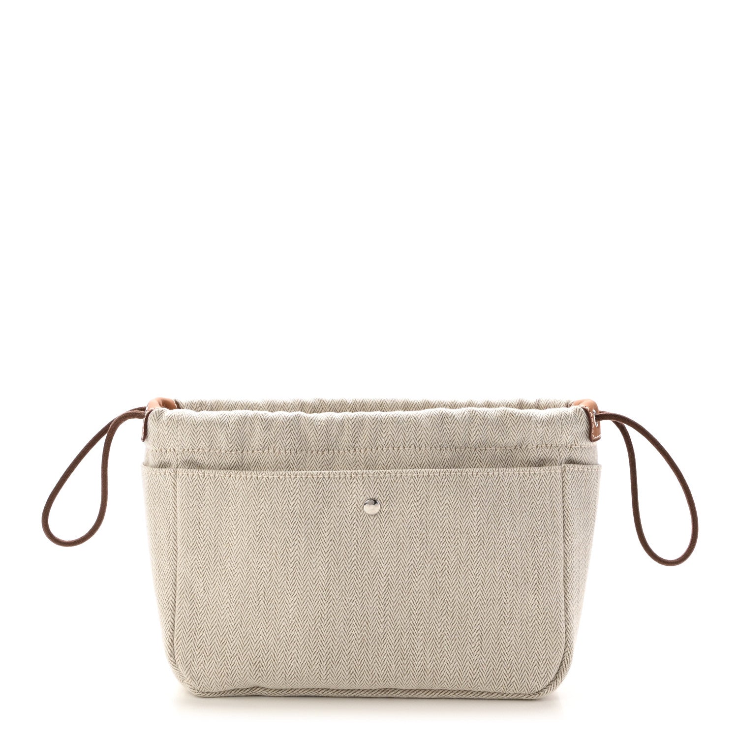 Hermes Canvas Barenia Fourbi 20 PM Pouch Naturel Fauve 1 of 11