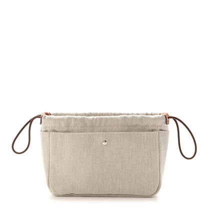 Hermes Canvas Barenia Fourbi 20 PM Pouch Naturel Fauve 1 of 11