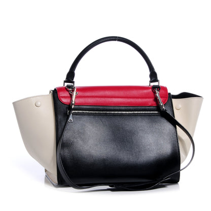 Celine Smooth Calfskin Medium Tri-Color Trapeze 3 of 11