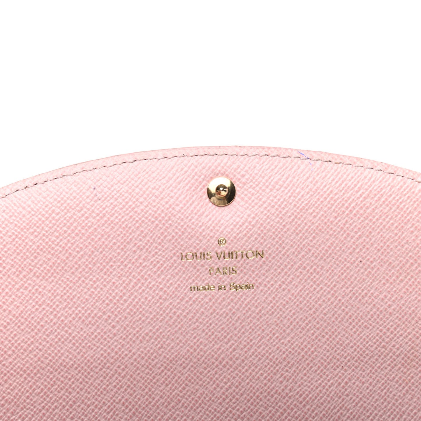 Damier Ebene Caissa Wallet Rose Ballerine