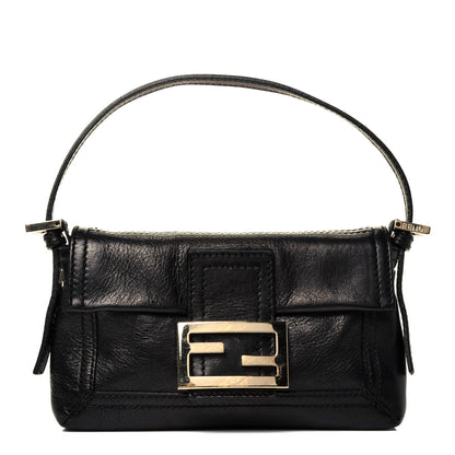 Fendi Calfskin Baguette Black 1 of 9