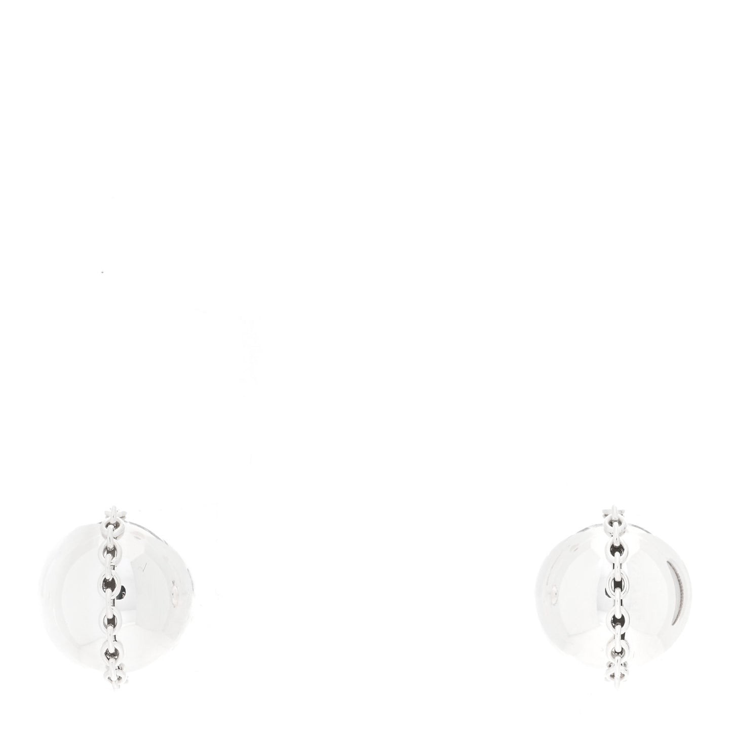 Sterling Silver HardWear Bolt Ball Earrings