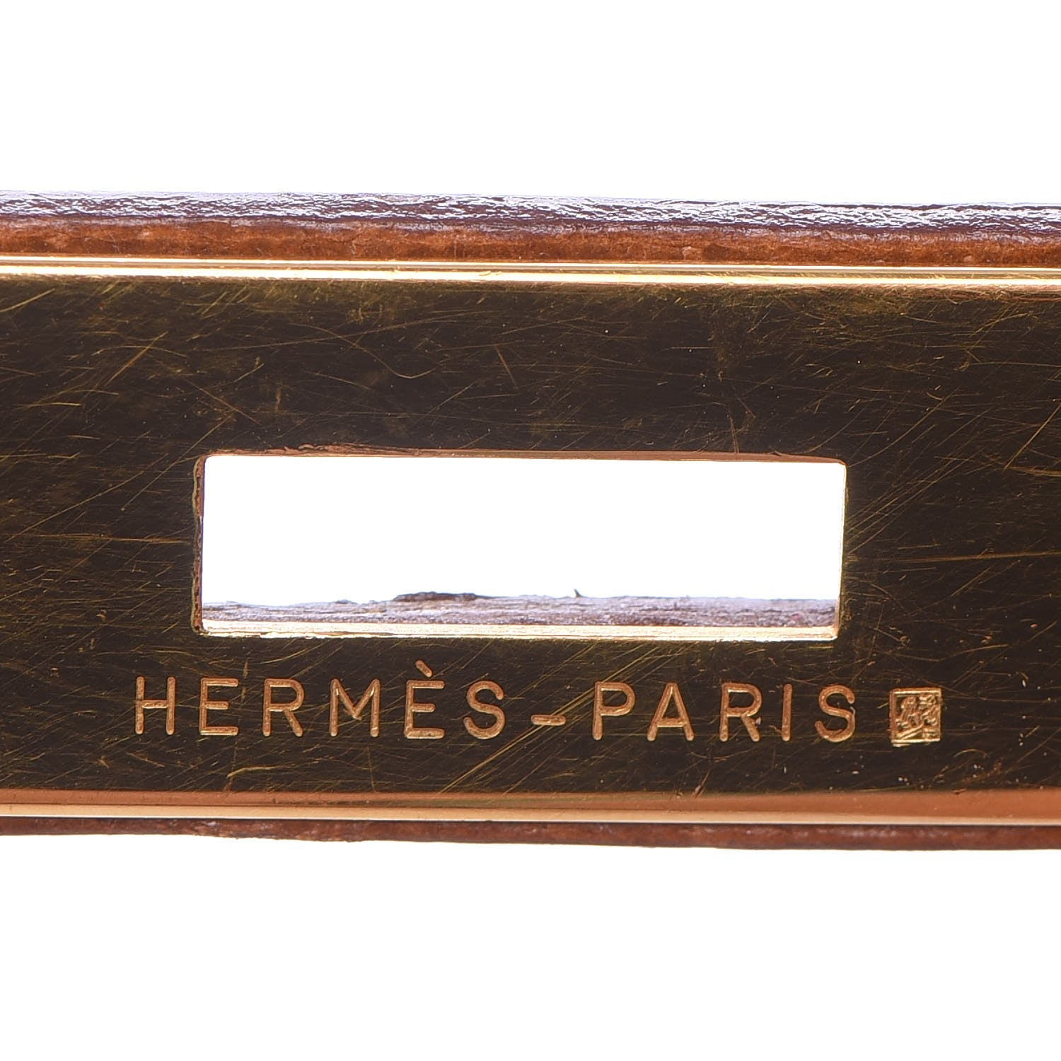 Hermes Peau Porc Sellier Kelly 32 Gold 27 of 47